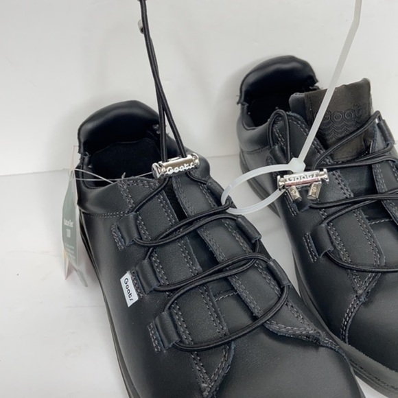 COSMO Kids Black Leather Sneakers US 2 NWT - Picture 15 of 16